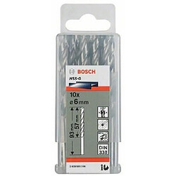 Bosch 2608585475 Foret à métaux HSS-G standard DIN 338 Ø 2,1 mm 10 pièces