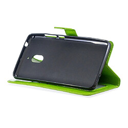 Wewoo Housse Coque Crazy Horse Texture Horizontal Etui en cuir avec support et fentes pour cartes et portefeuille et cadre photo Nokia 2.1 Vert pas cher