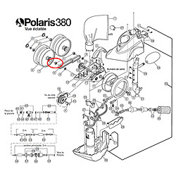 Roulement à billes de roue pour polaris 380 - 9-100-1108 - POLARIS