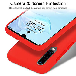 Cadorabo Coque Huawei P30 Etui en Rouge pas cher