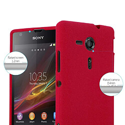 Cadorabo Coque Sony Xperia SP Etui en Rouge pas cher