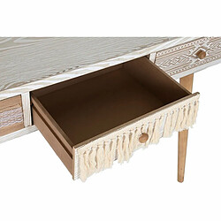 Avis Console DKD Home Decor Sapin Naturel Blanc 120 x 35 x 80 cm