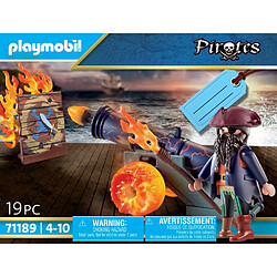 Playmobil® 71189 Pirate et canon de feu