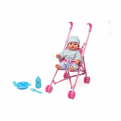 BigBuy Kids Bébé poupée Loving Baby 61 x 27 cm