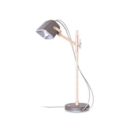 Swabdesign Lampe Mob grise