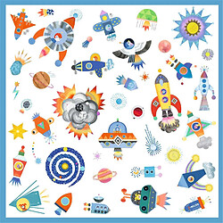 Avis Djeco Pochette de 160 Stickers Interstellaire