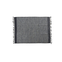 Alter Tapis moderne Dallas, style kilim, 100% coton, gris, 170x110cm