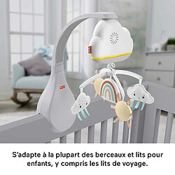 Fisher-Price Rainbow Showers Bassinet to Bedside Mobile pas cher