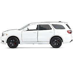 Avis Universal Émulation élevée 1/32 Dodge Durango SRT 4x4 Véhicule en métal moulé sous pression Modèle de direction acoustique et lumineuse Toy Boy Cadeau | Voiture jouet moulée sous pression(blanche)