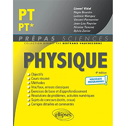 Physique PT-PT* : nouveaux programmes