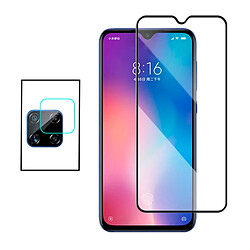 PHONECARE Kit Film Caméra Arrière + Film de Verre Trempé 5D Full Cover pour Samsung Galaxy A12 Nacho