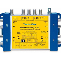 TechniSat TechniSwitch 5/8 G2 Commutateur multiple avec d'alimentation