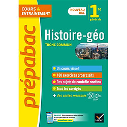 Histoire géo 1re générale, tronc commun : nouveau bac - Occasion