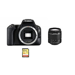 CANON EOS 200D Black KIT EF-S 18-55mm F3.5-5.6 IS III + 32GB SD card