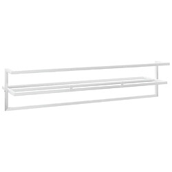 Avis Helloshop26 Porte-serviettes 95 x 25 x 22 cm fer blanc 02_0005482