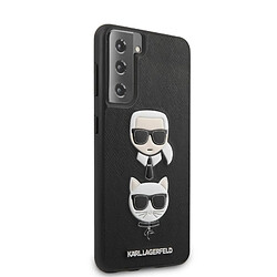 Acheter Caseink Coque Karl Lagerfeld ? KLHCS21MSAKICKCBK Samsung S21 Plus Noir