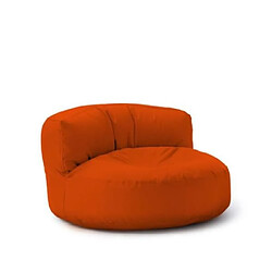 LL-20950-007 Pouf Rond Confort d'Assise Extérieur Polystyrène Orange