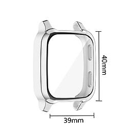 Coque de protection tout compris en TPU pour montre Garmin venu SQ2 (Argent par galvanoplastie)