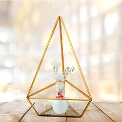 Pot de fleurs géométriques en pot Terrarium Container Tealight Candle Holder # 2 pas cher