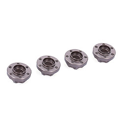 Adaptateur pour moyeu de jante pour jante hexagonale de roue de 9 mm pour titane au 1/10 axes SCX10 TRX4