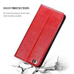 Cadorabo Coque ZTE Nubia N2 Etui en Rouge pas cher