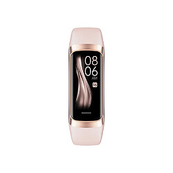 Eko Bracelet Connecté 5.0 Édition Flame Waterproof IP68 à Fonction Multi-sport Rose champagne