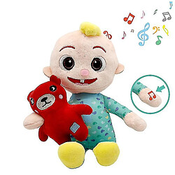 Universal Musique au lit poupée chantant des chansons avec peluche bébé avec ours en peluche