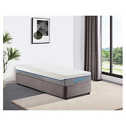 Vente-Unique Matelas de relaxation 90 x 200 cm mémoire de forme ép.20cm - POSEIDON de DREAMEA