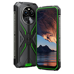 Blackview BV8100 Smartphone Vert 6.5 pouces 8GB 256GB 50MP caméra 45W charge Android 14 dual sim 4G