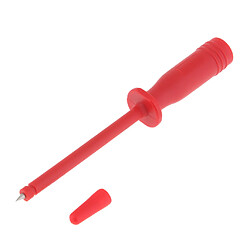 Acheter Sondes de test d'aiguille perforante d'isolation 1000V avec prise banane 4 mm, rouge