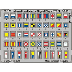 International Marine Signal Flags STEEL - 1:350e - Eduard Accessories