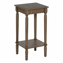 BigBuy Home Table d'appoint Marron 36 x 36 x 71 cm