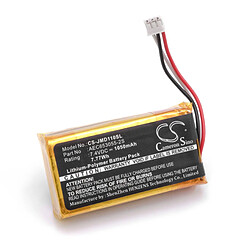 vhbw Li-Polymère batterie 1050mAh (7.4V) pour haut-parleurs enceintes comme JBL AEC653055-2S