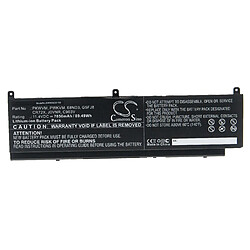 vhbw Batterie compatible avec Dell Precision 7550 ordinateur portable Notebook (7850mAh, 11,4V, Li-ion)