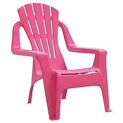 Avis Maison Chic Lot de 2 Chaises de jardin,Fauteuil d'extérieur pour enfants rose 37x34x44 cm PP -MN29916