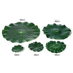 Avis Plante Artificiel Aquarium feuille de Lotus fleur