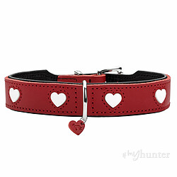 Acheter Collier pour Chien Hunter Love S/M 35-40 cm Rojo/Blanco