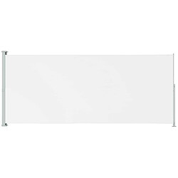 vidaXL Auvent latéral rétractable de patio 180x500 cm Crème