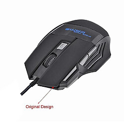 Universal 5500DPI LED Gaming Optical Gaming Mouse USB Wired Gamer Mouse 7 Boutons Gamer Computer MICE POUR MICE D'ordinateur portable