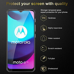 Cadorabo Verre trempé Motorola MOTO E20 / E30 / E40 Film Protection