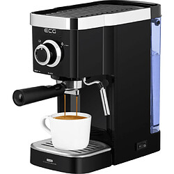 Avis Ecg ESP 20301 Machine Expresso 1450W 1.25L Acier Inoxydable Réutilisable Mousseur à Lait Chauffe Tasse Noir