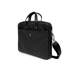 Guess Maroquinerie Guess Sacoche pour Ordinateur Portable 16'' Modèle Saffiano Noir