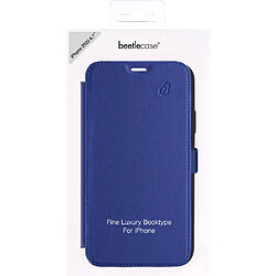 Acheter BEETLECASE Étui pour Apple iPhone 12 Pro Max Folio Premium avec Porte-Cartes Bleu marine