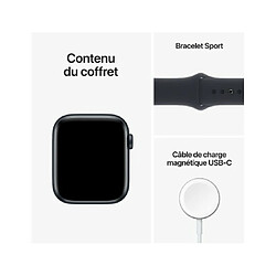 Montre connectée Apple Watch SE GPS + Cellular 44mm Midnight