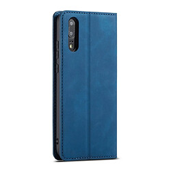 Avis Wewoo Housse Coque Pour Huawei P20 Forwenw Dream Series Oil Edge Fort Magnetism Étui à rabat horizontal en cuir avec support et fentes cartes et portefeuille et cadre photo bleu