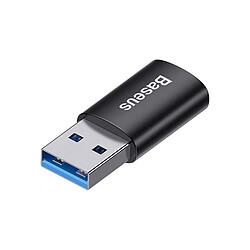 Adaptador Baseus Ingenuity Series Mini USB-A 3.1 a USB-C Negro