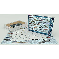 Avis Puzzle 1000 piAces Eurographics Navires de guerre de la Seconde guerre mondiale (6000-0133)