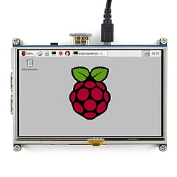 Wewoo 6 pouces HDMI écran LCD 800x480 tactile pour Raspberry Pi