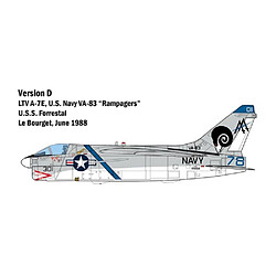 Italeri Maquette Avion A-7e Corsair Ii pas cher