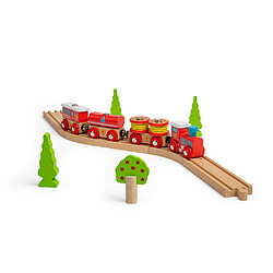 Bigjigs Rail Train d'incendie et de secours